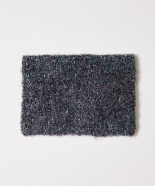 AIVER(アイバー)の「AIVER 起毛ニットスヌード(ネックウォーマー/スヌード・メンズ・ライトグレー/パープル/ブラック・FREE)」の21枚目の写真