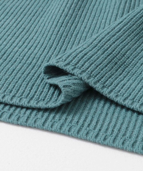 URBAN RESEARCH ROSSO WOMEN（アーバンリサーチ　ロッソ）の「片畦袖柄編みニットワンピース（ワンピース・レディース・グレー/グリーン系その他/ベージュ・FREE）」の6枚目の写真