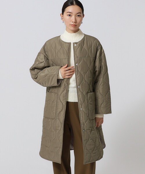 GALLEST（ギャレスト）の「ライナー付 モンスターキルトコート（その他アウター・レディース・アイボリー/ブラック/カーキ・34/38）」の13枚目の写真