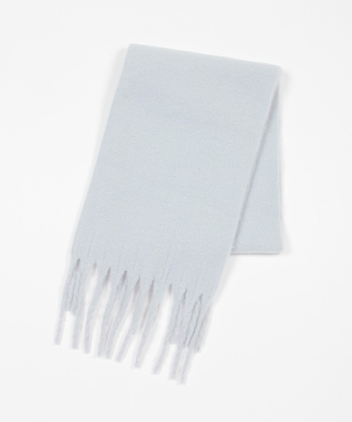 LOVETOXIC（ラブトキシック）の「ボリュームフリンジマフラー（マフラー・キッズ・ベージュ/アイボリー/ブラック/サックスブルー・FREE）」の10枚目の写真