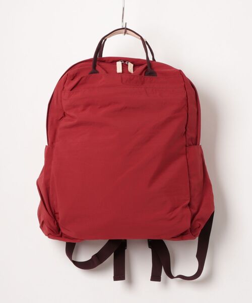 EARTH MADE(アースメイド)の「12POCKET INSIDE PRINT RUCK(バックパック/リュック・レディース・サンドベージュ/ダークグレー/ブラック/ライトベージュ/ライトピンク/ブルー/サファリグリーン/ミント/ダークブルー/ライトパープル/ダークネイビー/ブラウン/ライトグレー/キャメル/グリーン/レッド・FREE)」の16枚目の写真