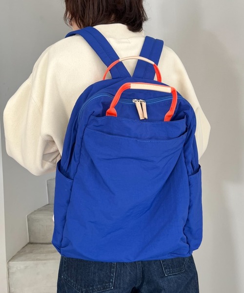 12ポケット INSIDE PRINT RUCK（バックパック/リュック）｜EARTH MADE（アースメイド）