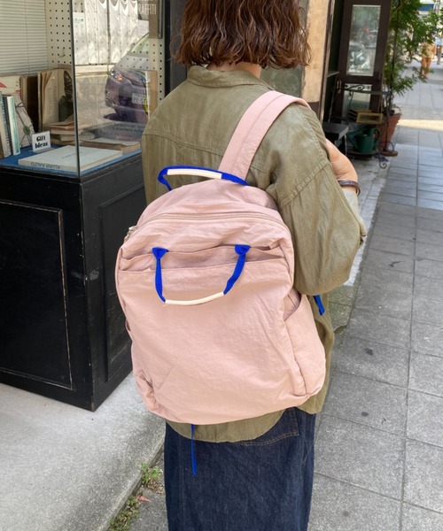 12ポケット INSIDE PRINT RUCK（バックパック/リュック）｜EARTH MADE（アースメイド）