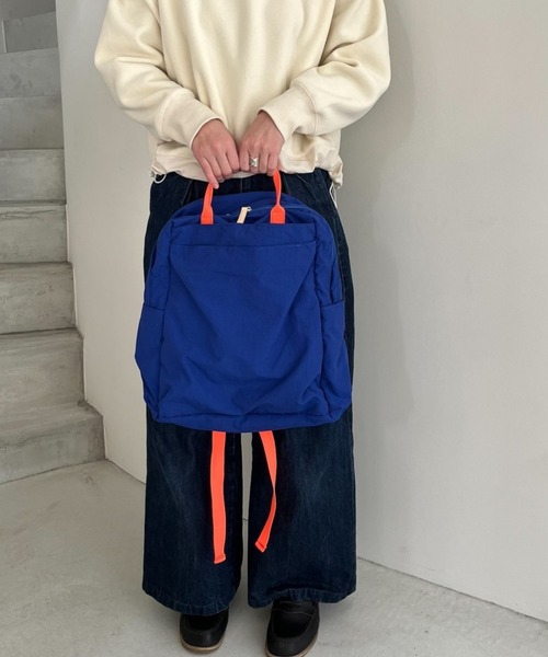 12ポケット INSIDE PRINT RUCK（バックパック/リュック）｜EARTH MADE（アースメイド）