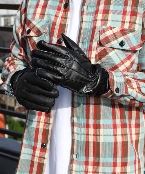 8(eight)(エイト)の「A-10 レザーグローブ ミリタリー物(手袋・メンズ・ブラック/ブラウン・SMALL/MEDIUM/LARGE)」の18枚目の写真