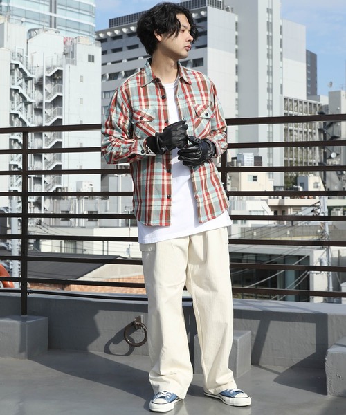 8(eight)(エイト)の「A-10 レザーグローブ ミリタリー物(手袋・メンズ・ブラック/ブラウン・SMALL/MEDIUM/LARGE)」の7枚目の写真