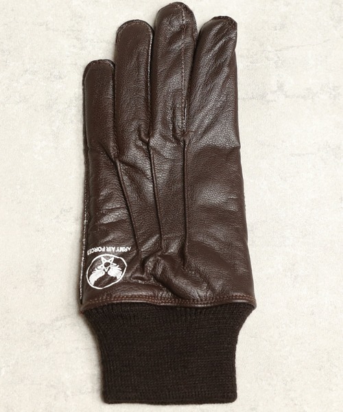 8(eight)(エイト)の「A-10 レザーグローブ ミリタリー物(手袋・メンズ・ブラック/ブラウン・SMALL/MEDIUM/LARGE)」の21枚目の写真