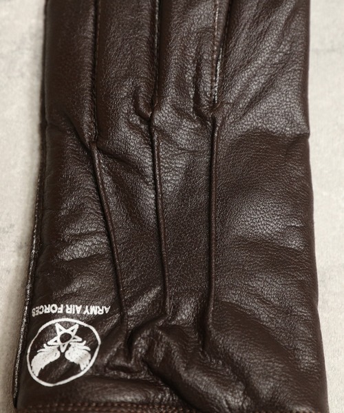 8(eight)(エイト)の「A-10 レザーグローブ ミリタリー物(手袋・メンズ・ブラック/ブラウン・SMALL/MEDIUM/LARGE)」の20枚目の写真