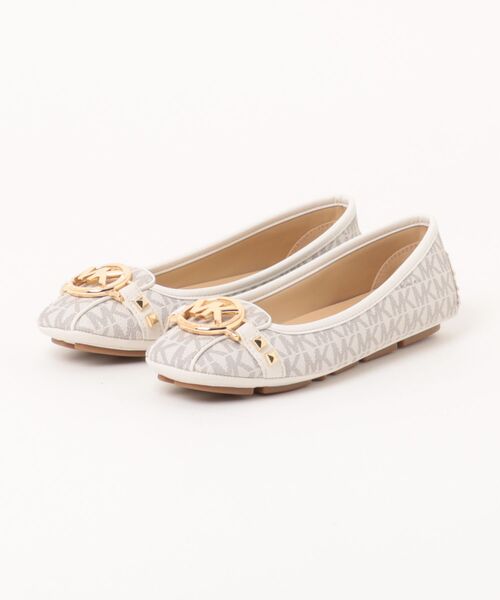 MICHAEL KORS（マイケルコース）の「FULTON モカシン - MKシグネチャー（パンプス・レディース・ホワイト系・6.5/6/5.5/8/7.5/7）」の5枚目の写真