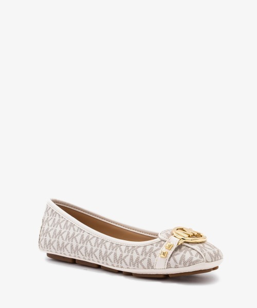 MICHAEL KORS（マイケルコース）の「FULTON モカシン - MKシグネチャー（パンプス・レディース・ホワイト系・6.5/6/5.5/8/7.5/7）」の2枚目の写真