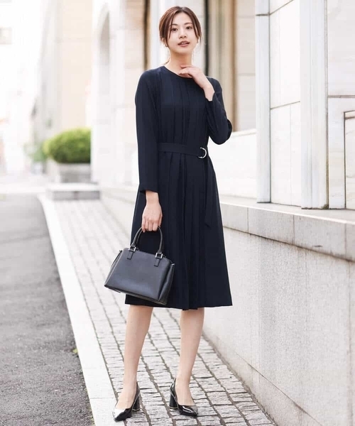 MK MICHEL KLEIN 総刺繍ノースリーブワンピース パーティドレス XS-Lサイズあり【ERUKEI エルケイ】フラワーレース/ Aライン