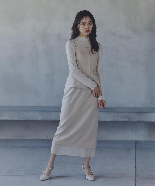 PROPORTION BODY DRESSING（プロポーションボディドレッシング）の「ハイネックラメシアーカットソー / 1214160102（Tシャツ/カットソー・レディース・ホワイト系その他・FREE）」の3枚目の写真