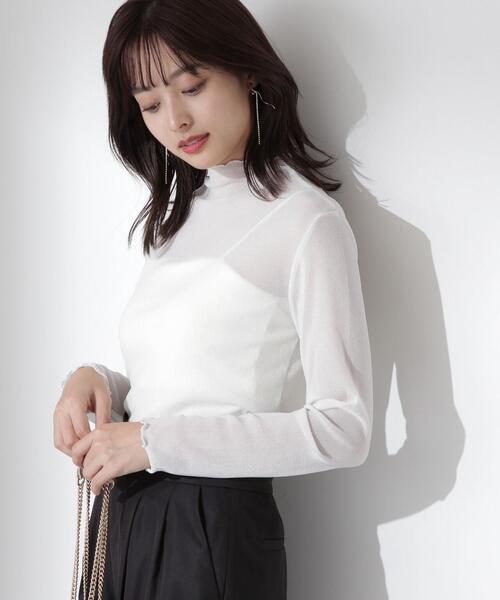 PROPORTION BODY DRESSING（プロポーションボディドレッシング）の「ハイネックラメシアーカットソー / 1214160102（Tシャツ/カットソー・レディース・ホワイト系その他・FREE）」の13枚目の写真