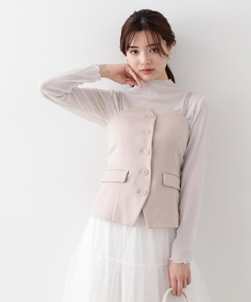 ポテロング 胸刺繍BIGボーダーNTPO|ems excite | RETRO GIRL ONLINE STORE