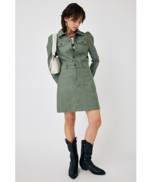 MOUSSY（マウジー）の「PUFF SLEEVE MINI ドレス（ワンピース 