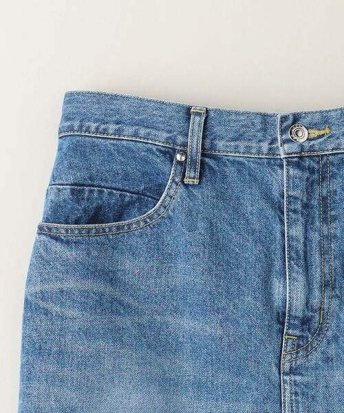 ASTRAET(アストラット)の「<ASTRAET>スリット マーメイド デニムスカート(デニムスカート・レディース・ライトブルー・2/0/1)」の12枚目の写真