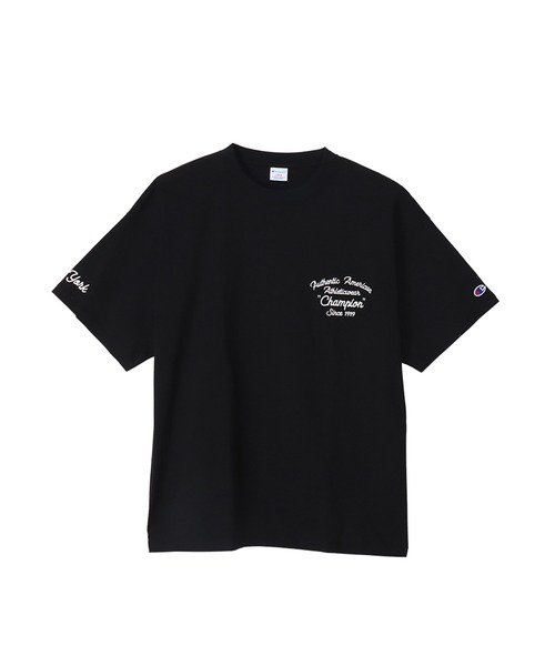 Champion(チャンピオン)の「【Champion/チャンピオン】メンズ メンズカジュアル ショートスリーブTシャツ(Tシャツ/カットソー・メンズ・ホワイト/ネイビー/ライトグレー/ブラック・LARGE/MEDIUM/X-LARGE)」の2枚目の写真