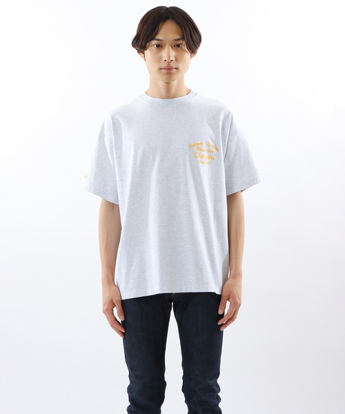 Champion(チャンピオン)の「【Champion/チャンピオン】メンズ メンズカジュアル ショートスリーブTシャツ(Tシャツ/カットソー・メンズ・ホワイト/ネイビー/ライトグレー/ブラック・LARGE/MEDIUM/X-LARGE)」の22枚目の写真