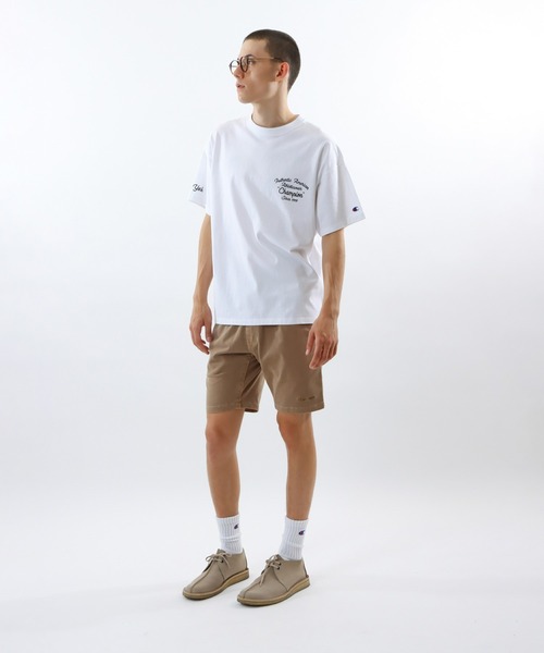 Champion(チャンピオン)の「【Champion/チャンピオン】メンズ メンズカジュアル ショートスリーブTシャツ(Tシャツ/カットソー・メンズ・ホワイト/ネイビー/ライトグレー/ブラック・LARGE/MEDIUM/X-LARGE)」の9枚目の写真