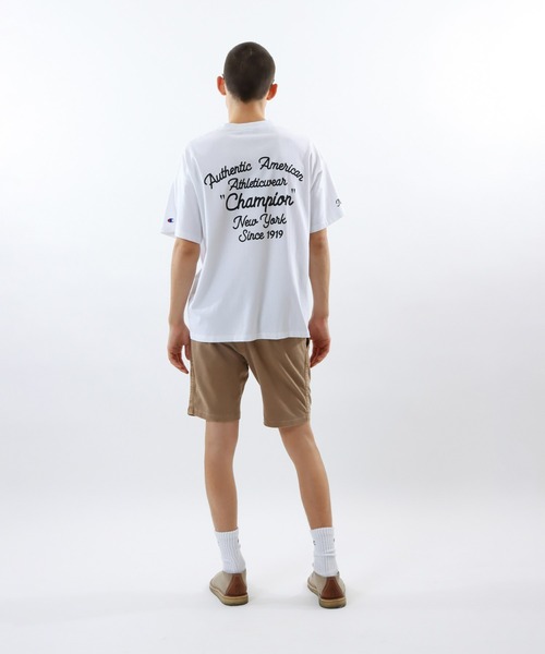 Champion(チャンピオン)の「【Champion/チャンピオン】メンズ メンズカジュアル ショートスリーブTシャツ(Tシャツ/カットソー・メンズ・ホワイト/ネイビー/ライトグレー/ブラック・LARGE/MEDIUM/X-LARGE)」の10枚目の写真