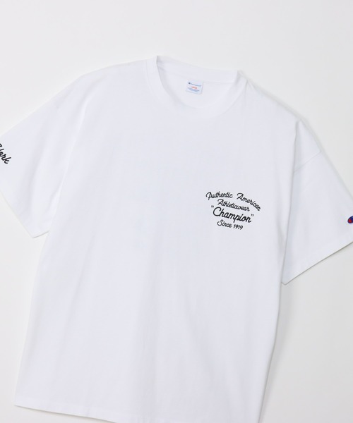 Champion(チャンピオン)の「【Champion/チャンピオン】メンズ メンズカジュアル ショートスリーブTシャツ(Tシャツ/カットソー・メンズ・ホワイト/ネイビー/ライトグレー/ブラック・LARGE/MEDIUM/X-LARGE)」の13枚目の写真