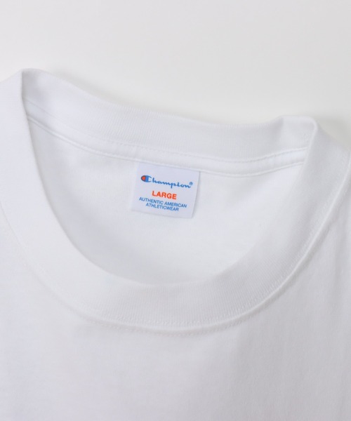 Champion(チャンピオン)の「【Champion/チャンピオン】メンズ メンズカジュアル ショートスリーブTシャツ(Tシャツ/カットソー・メンズ・ホワイト/ネイビー/ライトグレー/ブラック・LARGE/MEDIUM/X-LARGE)」の14枚目の写真