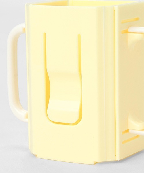 petit main（プティマイン）の「折り畳み紙パックドリンクホルダー【日本製】（マグ/哺乳瓶/お食事グッズ・キッズ・ライトグリーン/クリーム/ライトピンク・FREE）」の10枚目の写真