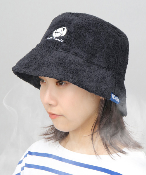 セール】Chill Panda（チルパンダ） 肉厚パイル バケットハット型