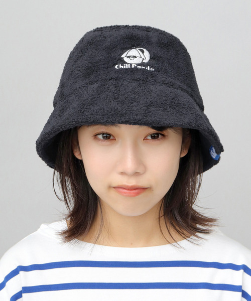 セール】Chill Panda（チルパンダ） 肉厚パイル バケットハット型