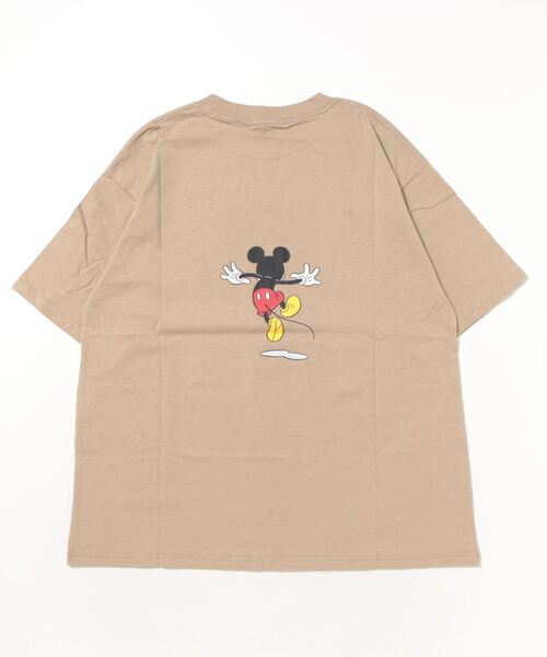 Disney(ディズニー)の「DisneyヴィンテージスタイルTシャツ(サングラス・レディース・ベージュ・FREE)」の2枚目の写真