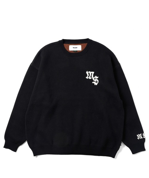 MFC STORE（エムエフシーストア）の「MFC STORE FLAME BALL CREW KNIT（ニット/セーター・メンズ・オフホワイト/ネイビー/ブラック・L/XL/M）」の15枚目の写真