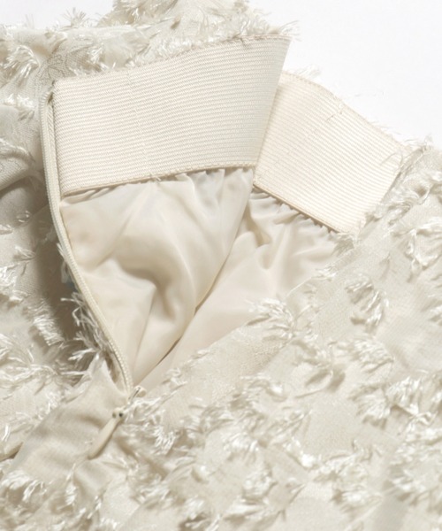 coca（coca）（コカ）の「ジャカードタックスカート（スカート・レディース・ライトベージュ/ブラック・M/L）」の13枚目の写真