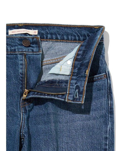 ★美品★【Levi's】ダークデニム ブーツカットジーンズ 24inch Levi's（リーバイス）の「Levi's/リーバイス MIDDY ANKLE ブーツ
