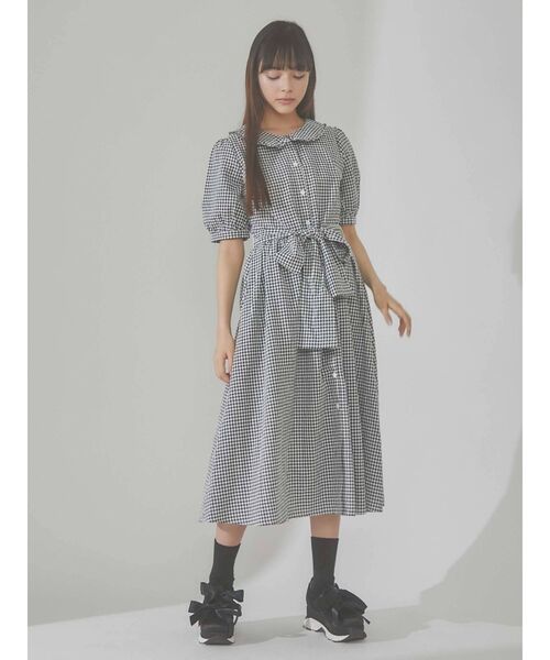 merry jenny（メリージェニー）の「シャツワンピース（シャツワンピース・レディース・レッド・FREE）」の11枚目の写真