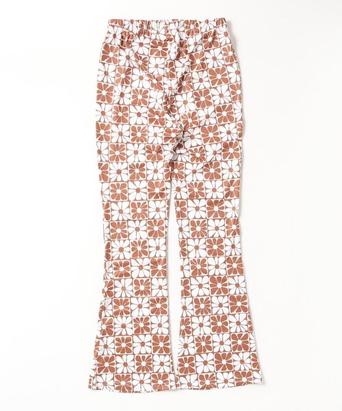 BILLABONG(ビラボン)の「BILLABONG/ビラボン フレアパンツ 総柄 UVケア BE013-701(その他パンツ・レディース・パープル系その他/ブラック×ホワイト/ブラウン系その他・M)」の8枚目の写真
