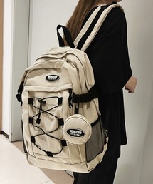 レディースのバックパック/リュック（ベージュ系）ファッション