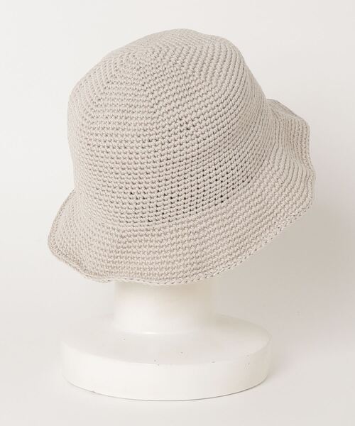 CA4LA クロッシェ CA4LA（カシラ）の「COTTON HAND-KNIT CROCHE 5（ハット）」 - WEAR