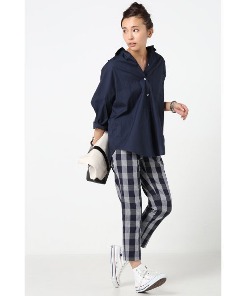 ジャーナルスタンダードレリュームテーパードチェックパンツ JOURNAL STANDARD（ジャーナルスタンダード）の「高密cotton