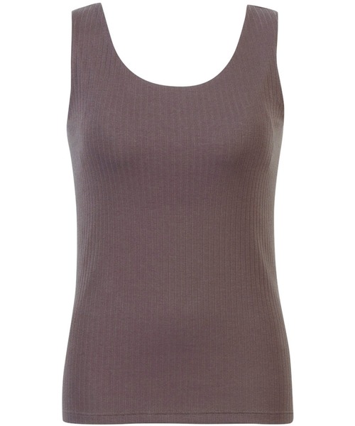 セール】「シンクロブラトップ リブタイプ」 カップ付きタンク