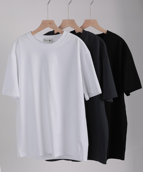 aimoha（アイモハ）の「aimoha men HEAVY COTTON BASIC TEE ベイシックTシャツ（Tシャツ/カットソー・メンズ・ホワイト/ブラック/グレー・LARGE/X-LARGE/XX-LARGE/XXX-LARGE/XXXX-LARGE）」の7枚目の写真