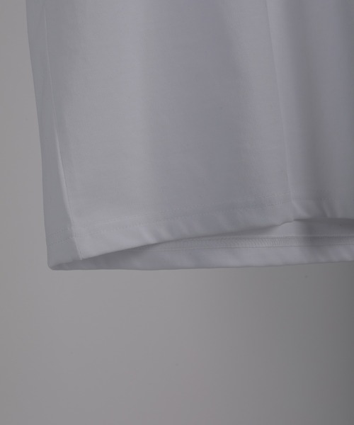 aimoha（アイモハ）の「aimoha men HEAVY COTTON BASIC TEE ベイシックTシャツ（Tシャツ/カットソー・メンズ・ホワイト/ブラック/グレー・LARGE/X-LARGE/XX-LARGE/XXX-LARGE/XXXX-LARGE）」の11枚目の写真