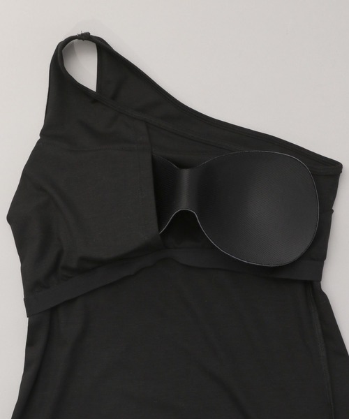 A part by（アパートバイ）の「ワンショルカップツキタンク（タンクトップ・レディース・オフホワイト/ブラック・FREE）」の13枚目の写真