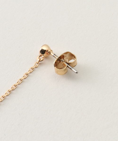 La TOTALITE(ラトータリテ)の「【Ettika/エティカ】heart earrings(ピアス(両耳用)・レディース・ゴールド・FREE)」の3枚目の写真