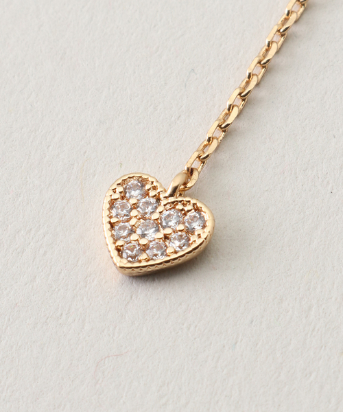 La TOTALITE(ラトータリテ)の「【Ettika/エティカ】heart earrings(ピアス(両耳用)・レディース・ゴールド・FREE)」の6枚目の写真