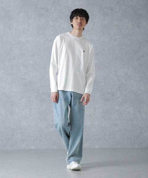 NANO universe（ナノユニバース）の「ナノベアTシャツ 長袖（T