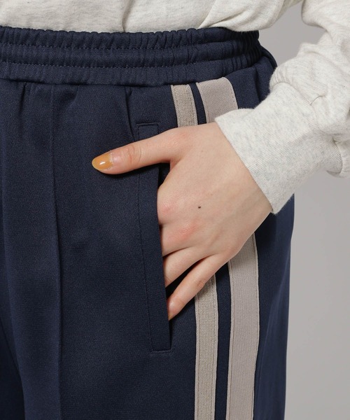 niko and...（ニコアンド）の「ラメサイドラインパンツ（その他パンツ・レディース・アイボリー/チャコール/ネイビー・MEDIUM/LONG）」の14枚目の写真