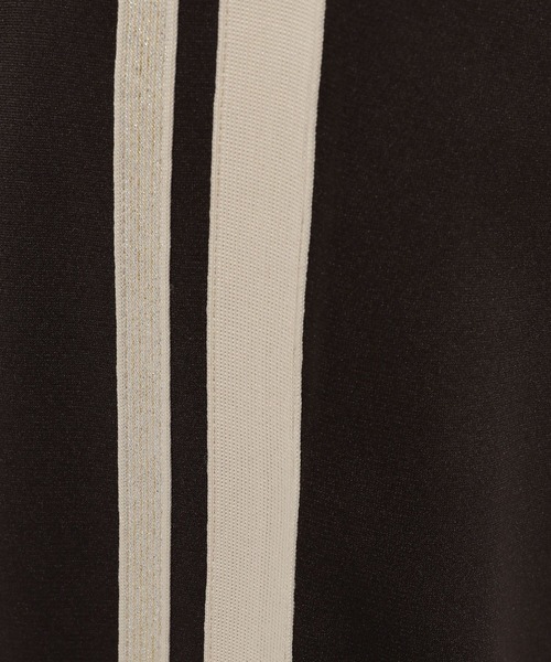 niko and...（ニコアンド）の「ラメサイドラインパンツ（その他パンツ・レディース・アイボリー/チャコール/ネイビー・MEDIUM/LONG）」の17枚目の写真