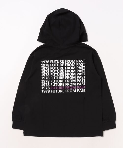 F.P（エフピー）の「ドライタッチ天竺フード付きロンＴ（Tシャツ/カットソー・キッズ・ホワイト/ブラック・140cm/150cm/160cm/170cm/130cm）」の11枚目の写真