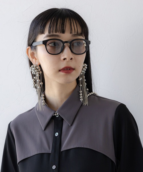 HARE（ハレ）の「アソートダークカラーサングラス(HARE)（サングラス・レディース・クリア/ブラック・FREE）」の11枚目の写真