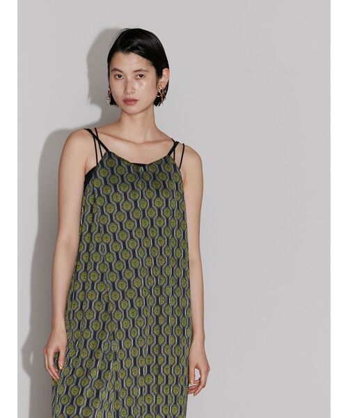 UN3D.（アンスリード）の「PAD IN NARROW CAMI / パッドインナローキャミ（キャミソール・レディース・その他1/ブラック/ホワイト・38/36）」の8枚目の写真